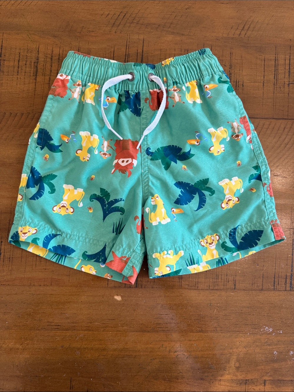 The Lion King Kids Swim Shorts with Jungle Print